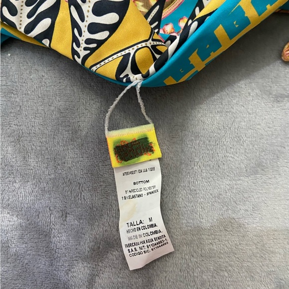 New! Agua Bendita Eda reversible string side bikini bottoms 24303 - Picture 7 of 10